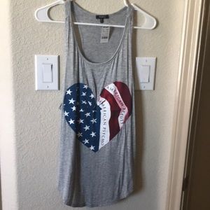 American Flag tank top